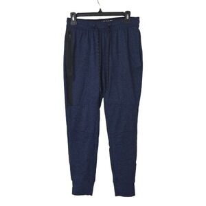 American‎ Eagle Skinny Athletic Jogger Pants Mens Small Navy Blue Stretch